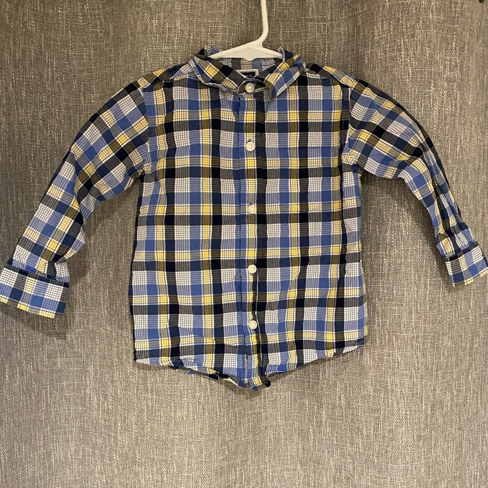 Janie and Jack Boys Button Down Shirt SZ 18-24 Months